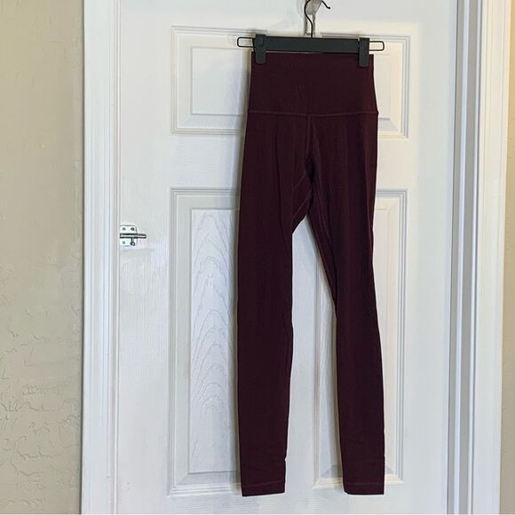 Lululemon Align High-Rise Pant 28" Garnet Size 0 - Picture 3 of 9